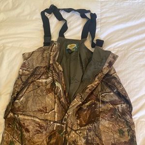 Cabela’s scentlok camo hunting bibs